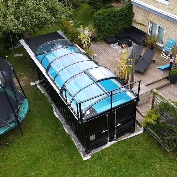 Covered Container Pool